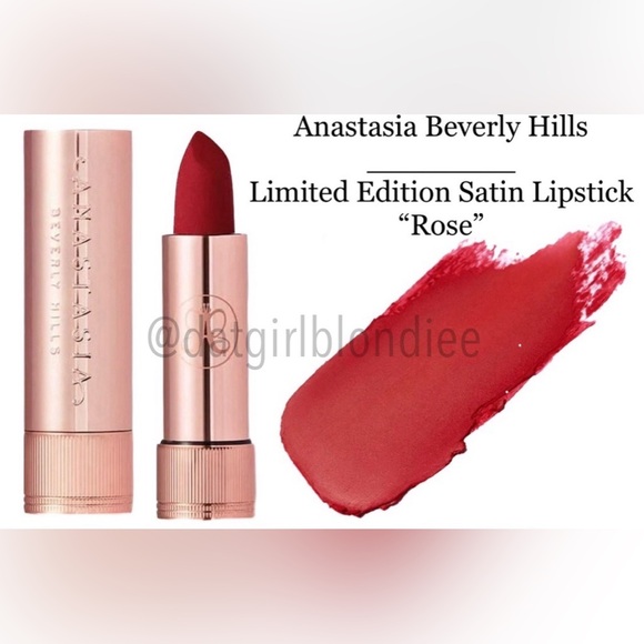Anastasia Beverly Hills: Limited Edition Satin Lipstick (Rose) - Picture 1 of 3